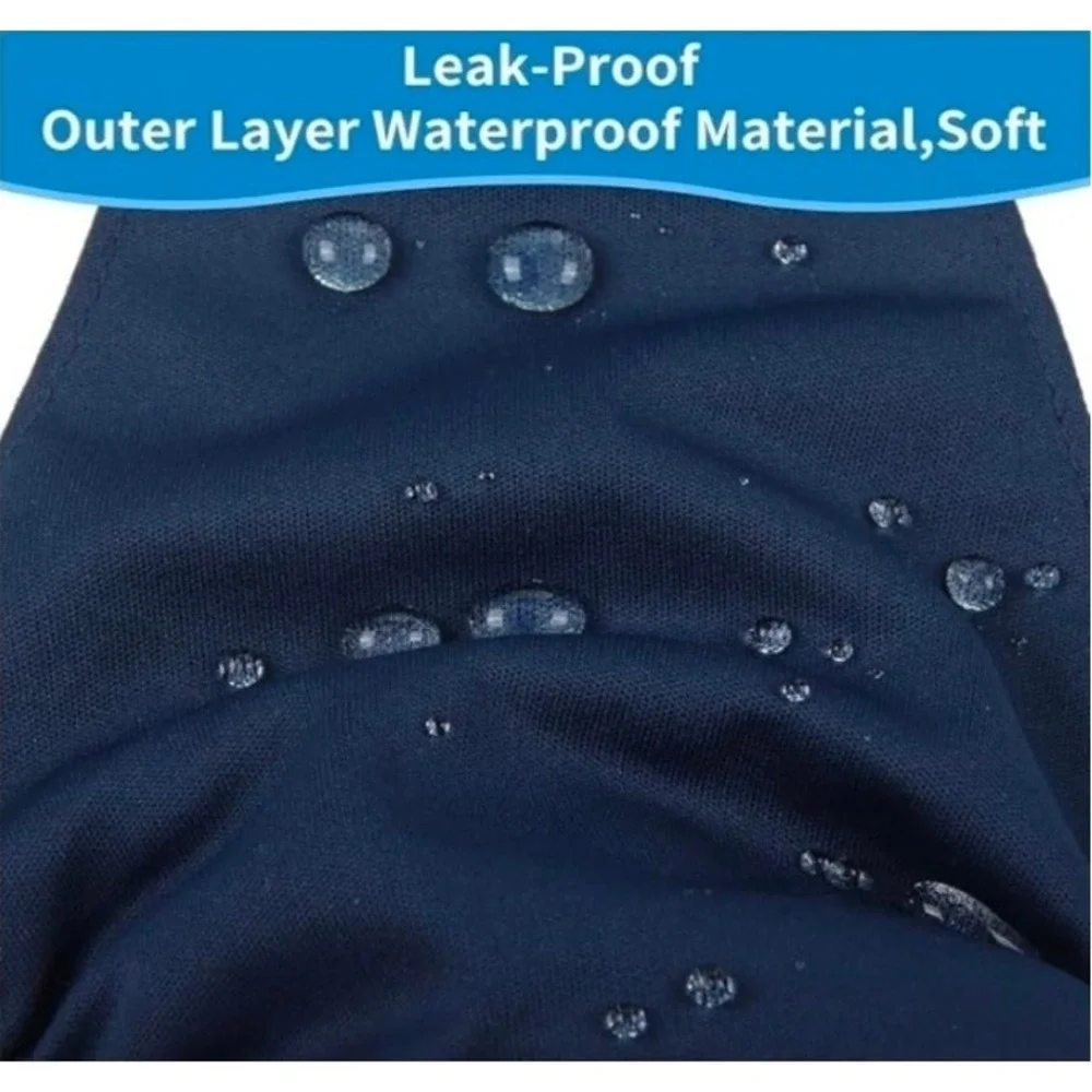 3‎ pk Washable Dogs Diapers Male Dog Belly Band size M